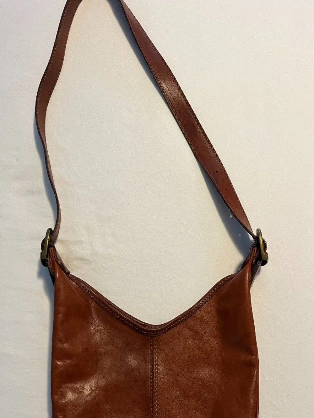 I Medici Vintage Leather Hobo Bag